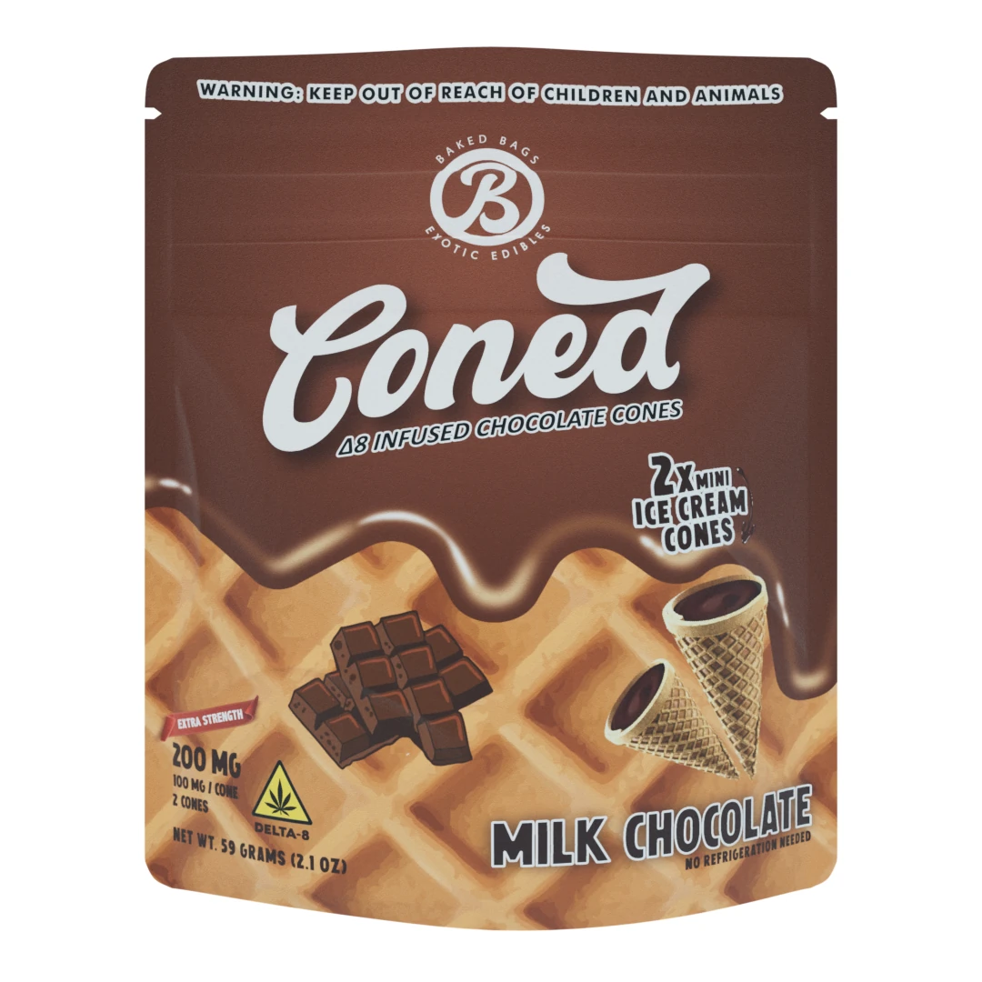 CONED MILK CHOCOLATE 2-PACK D8