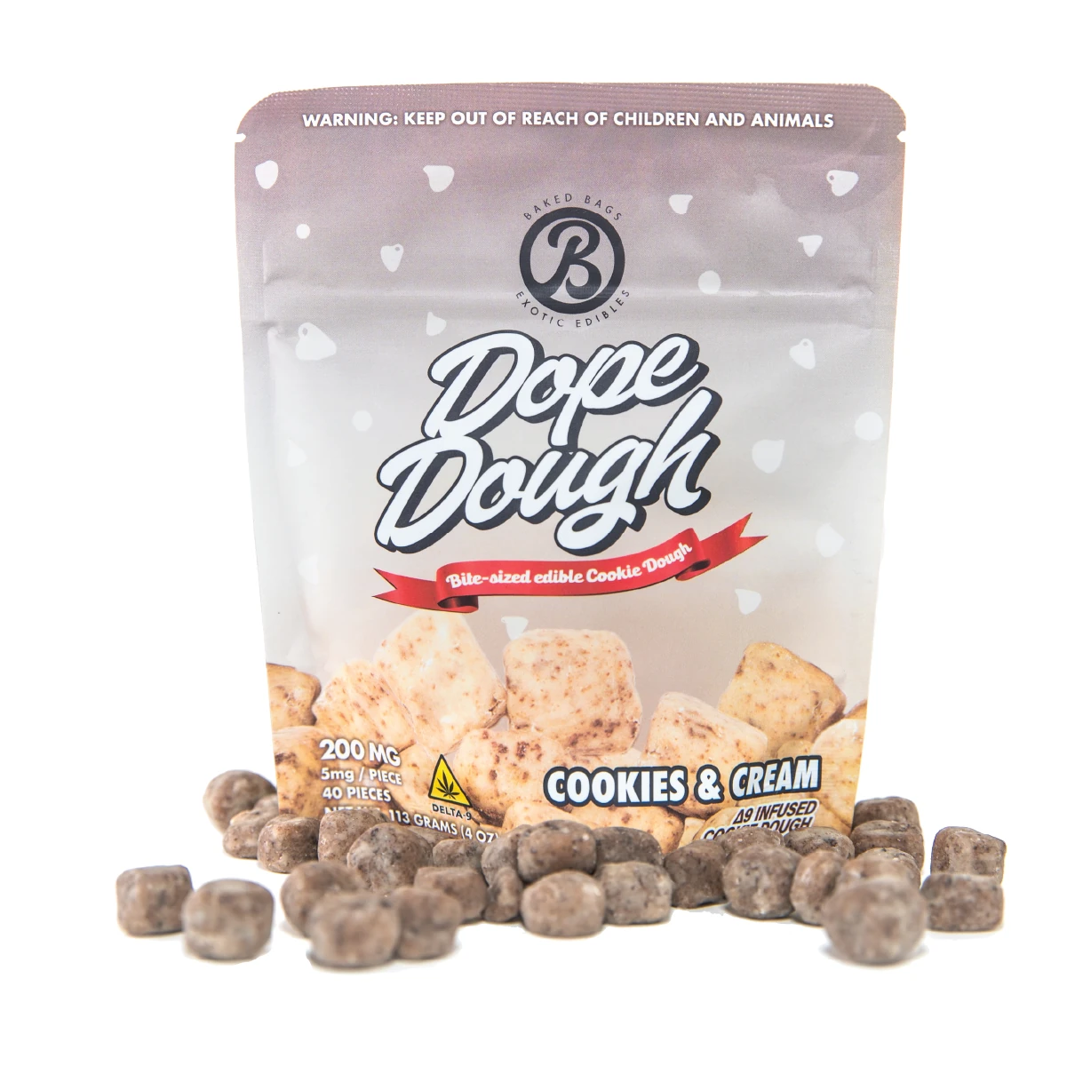 DOUGH - COOKIES & CREAM - 20 COUNT D8