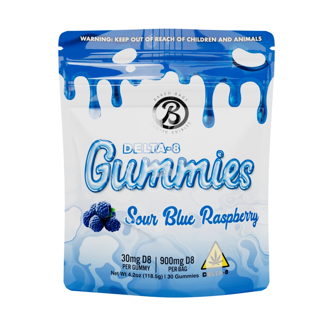 GUMMIES - SOUR BLUE RASPBERRY view 3