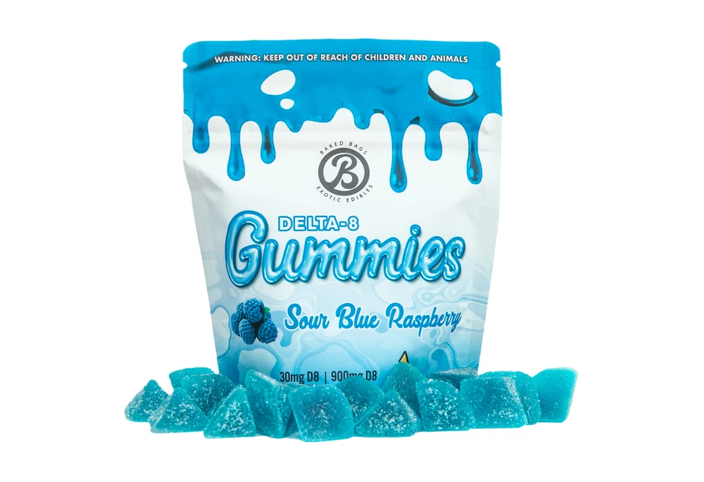 GUMMIES - SOUR BLUE RASPBERRY view 4