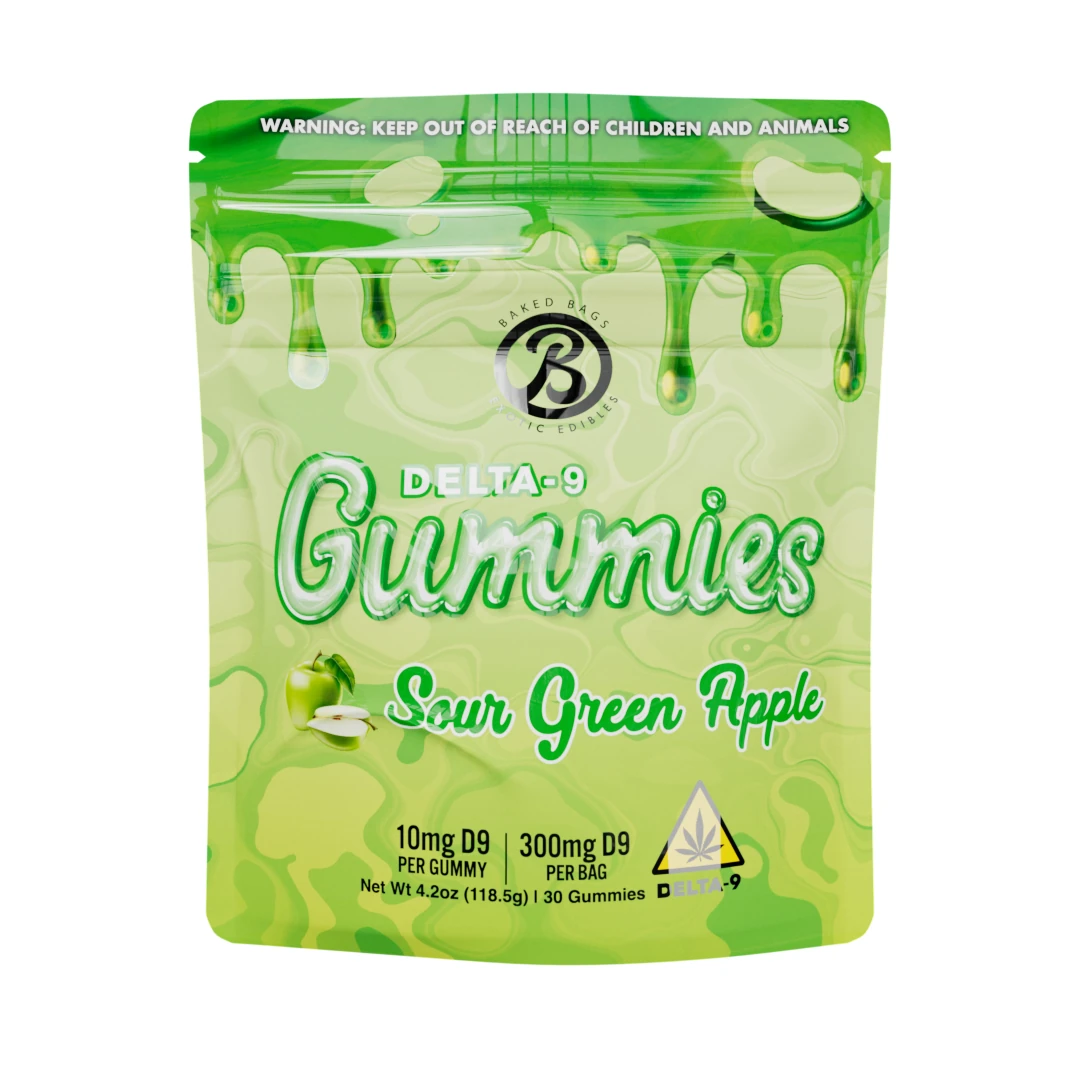 GUMMIES - SOUR GREEN APPLE