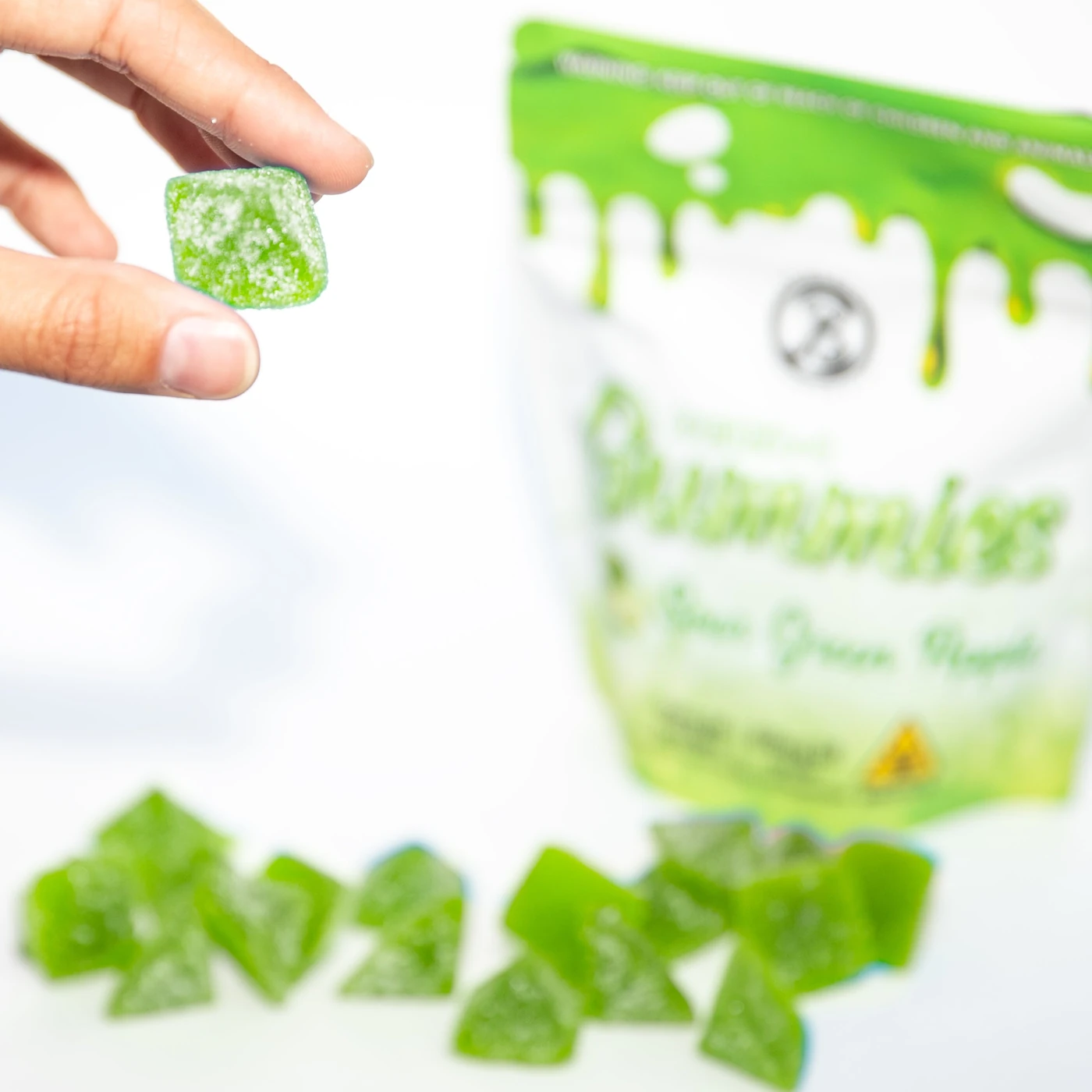 GUMMIES - SOUR GREEN APPLE D8 view 2