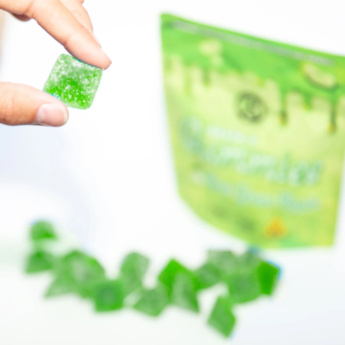 GUMMIES - SOUR GREEN APPLE D8 view 3