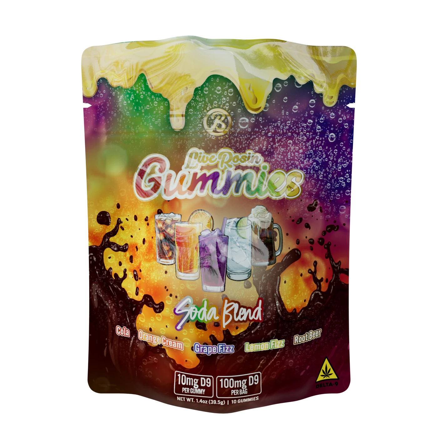Soda Blend Live Rosin Gummies view 2