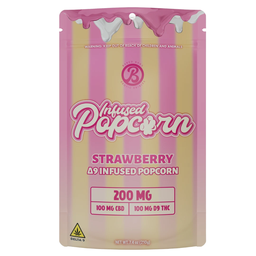 Limited Release - Strawberry Caramel Popcorn 1:1 THC:CBD